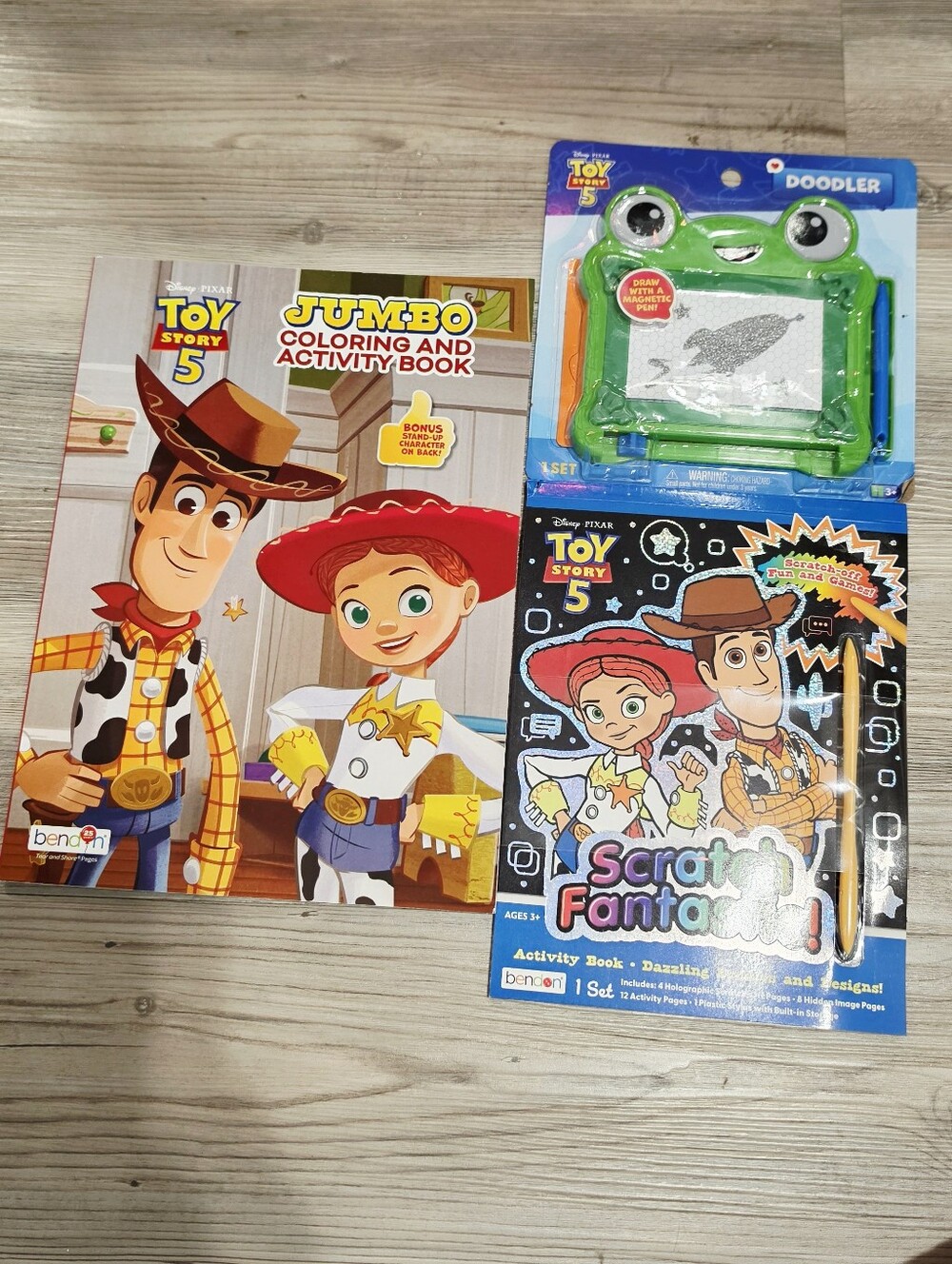 Disney x Target Bullseye Playground Toy Story 5 Kids Bundle